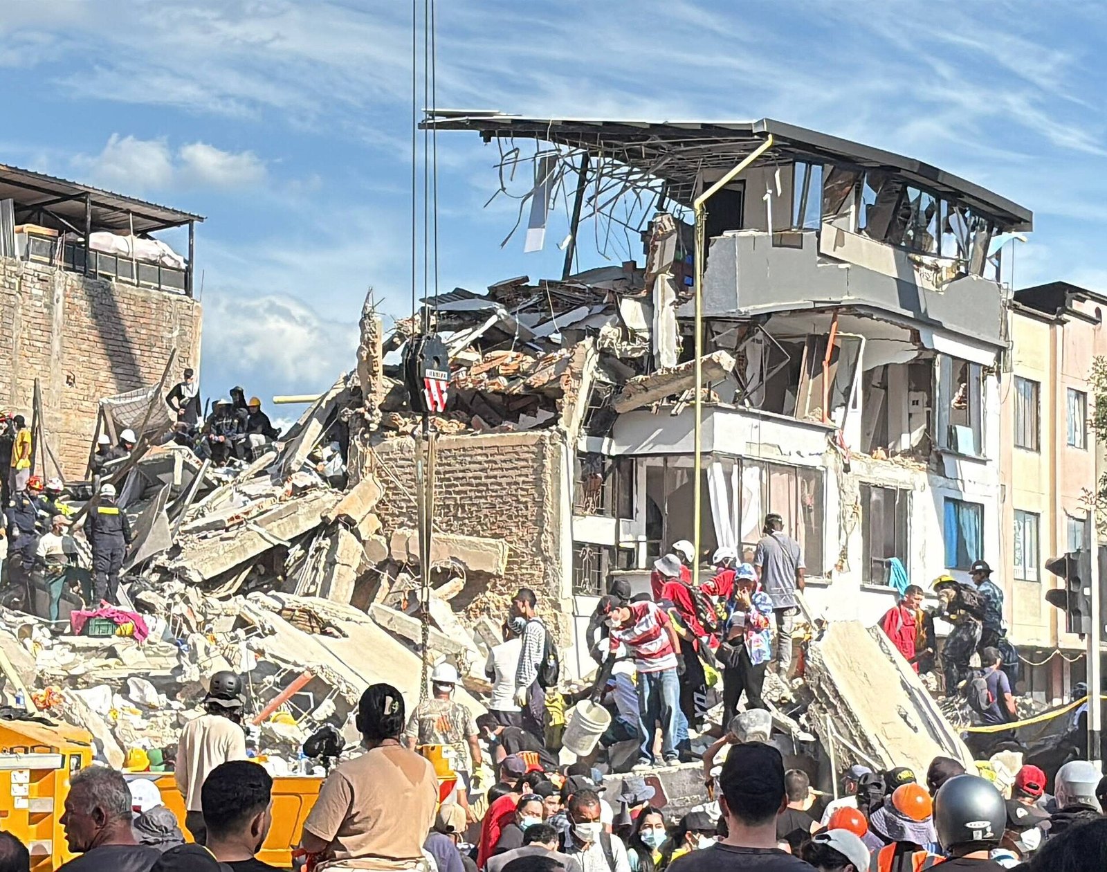 Baby Pulled Alive From Rubble After Colombia Earthquake