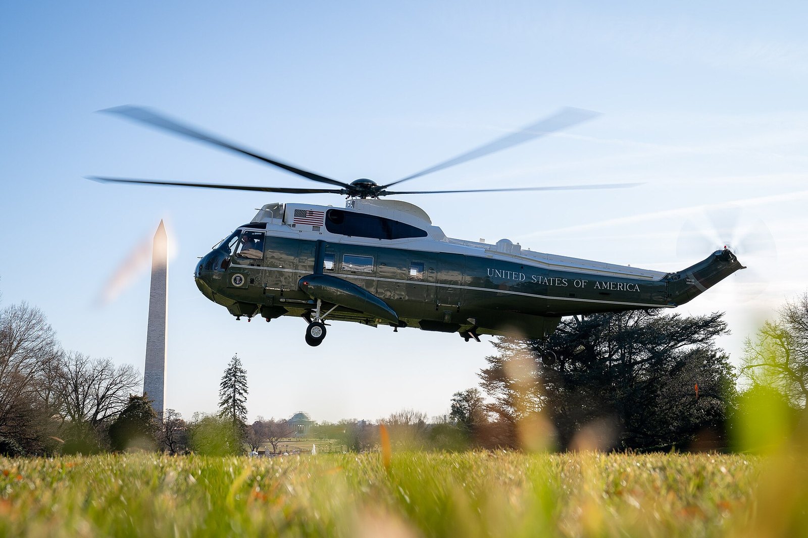 FAA Reviews Marine One Close Call With Trump Aboard