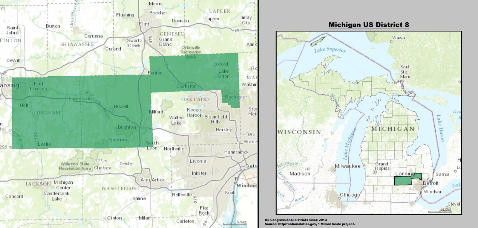 He quit the race in July, then won Michigan's GOP primary